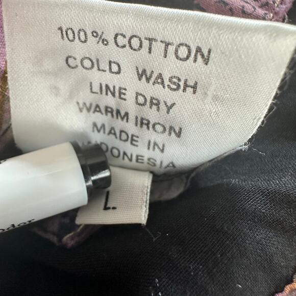 Meng Design Patchwork Crop Jacket Womens S Black/Pink Vintage 90s Boho Artsy LS - Picture 6 of 6